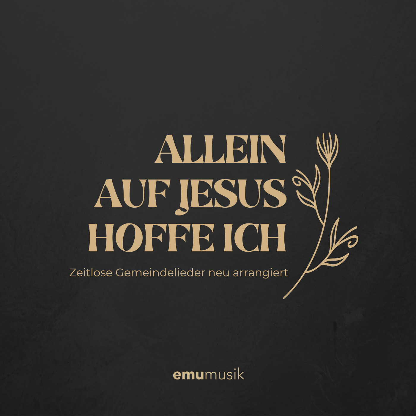 Allein auf Jesus hoffe ich